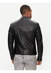 Serge Pariente Kurtka skórzana Justice Czarny Regular Fit. Kolor: czarny. Materiał: skóra #2