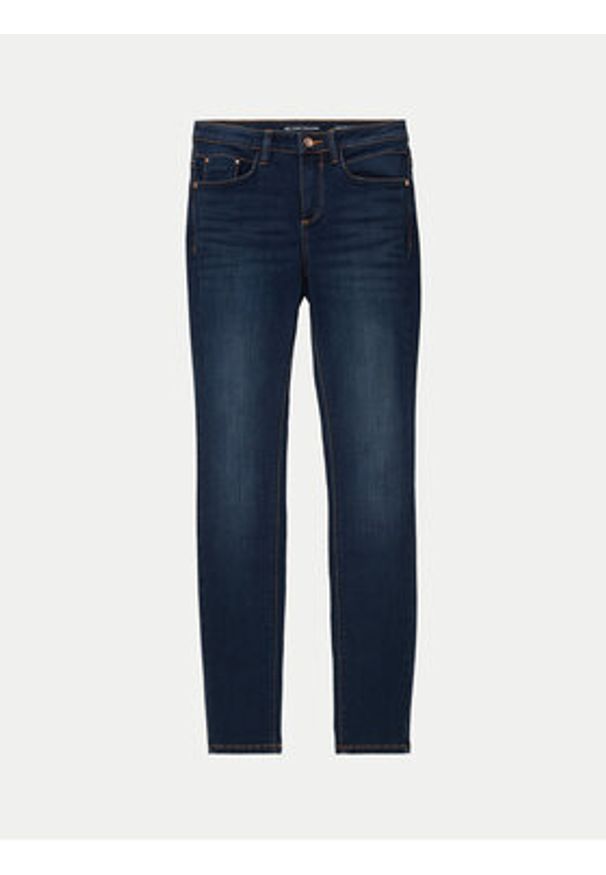 Tom Tailor Jeansy Alexa 1008122 Granatowy Skinny Fit. Kolor: niebieski