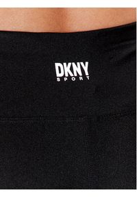 DKNY Sport Legginsy DP2P3176 Czarny Active Fit. Kolor: czarny. Materiał: syntetyk. Styl: sportowy