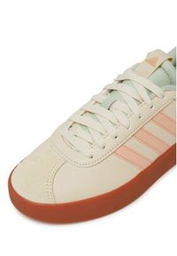 Adidas - adidas Sneakersy VL COURT 3.0 JP5348 Beżowy. Kolor: beżowy. Materiał: syntetyk, materiał