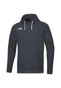 Bluza z kapturem Jako Base. Okazja: na co dzień. Typ kołnierza: kaptur. Kolor: wielokolorowy, szary, brązowy. Styl: casual, sportowy #1