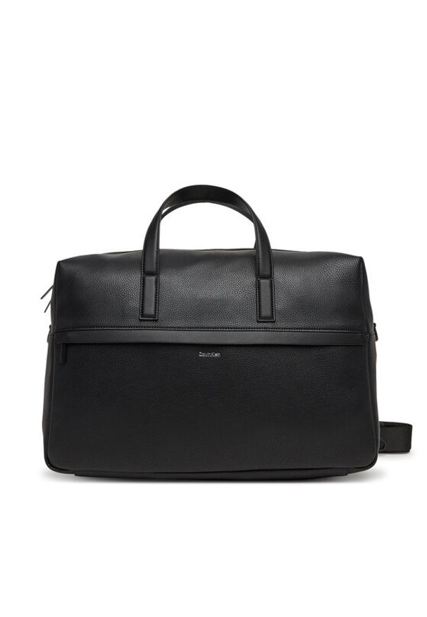 Calvin Klein Torba Ck Must Weekender K50K513051 Czarny. Kolor: czarny. Materiał: skóra