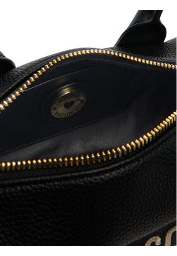 Love Moschino - LOVE MOSCHINO Torebka JC4106PP1NLT1000 Czarny. Kolor: czarny. Materiał: skórzane