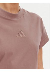 Adidas - adidas T-Shirt ALL SZN JJ1237 Różowy Regular Fit. Kolor: różowy. Materiał: bawełna #4