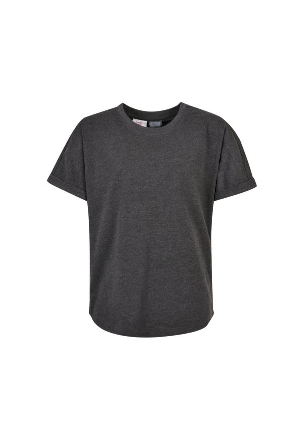 Urban Classics - T-shirt Dla Chłopca Długa Z Podwiniętym Rękawem 2pak. Kolor: brązowy, biały, wielokolorowy, szary. Długość: długie. Sport: turystyka piesza