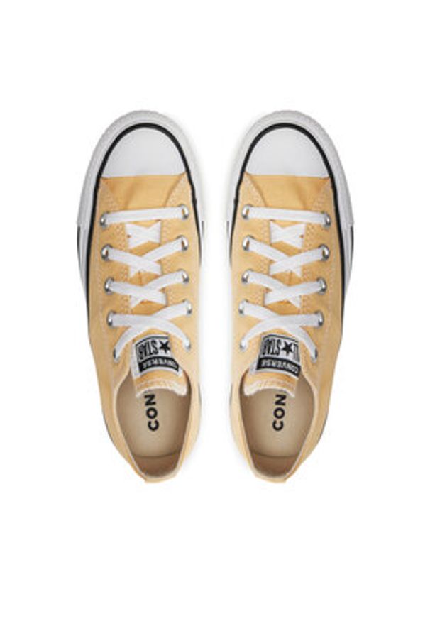 Converse Trampki Chuck Taylor All Star A11174C Żółty. Kolor: żółty. Materiał: materiał