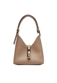 Furla Torebka WE00820-ARE000-1257S-1-007-20-KH-E Beżowy. Kolor: beżowy. Materiał: skórzane