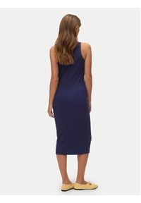 Vero Moda Sukienka letnia Lavender 10230437 Granatowy Slim Fit. Kolor: niebieski. Materiał: bawełna. Sezon: lato #2