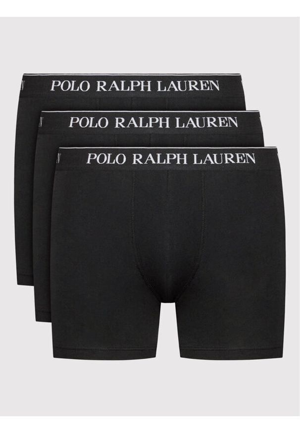 Polo Ralph Lauren Komplet 3 par bokserek 714835887002 Czarny. Kolor: czarny. Materiał: bawełna