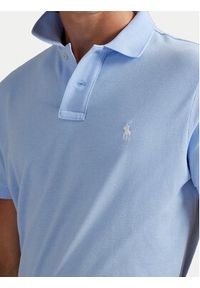 Polo Ralph Lauren Polo Core Replen 710782592 Niebieski Custom Slim Fit. Typ kołnierza: polo. Kolor: niebieski. Materiał: bawełna #7