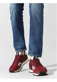 Pepe Jeans Sneakersy Britt Man Studio Green PMS30851 Bordowy. Kolor: czerwony. Materiał: materiał #7