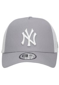 Casquette New Era clean trucker New York Yankees. Kolor: szary. Styl: sportowy