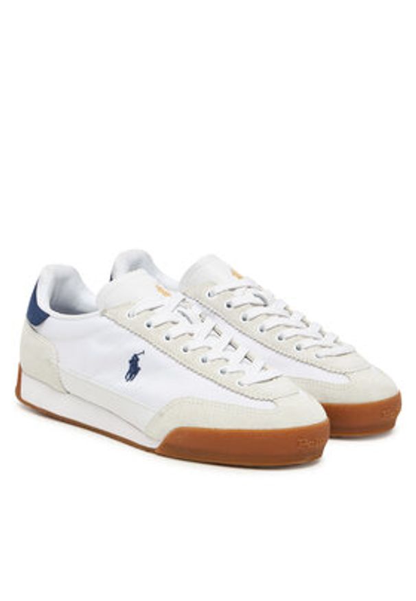 Polo Ralph Lauren Sneakersy 804962634002 Biały. Kolor: biały. Materiał: skóra