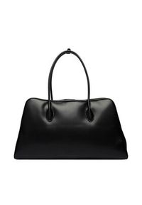 Calvin Klein Torebka Emblem Trio Large Work Bag LV04F3368G Czarny. Kolor: czarny. Materiał: skórzane #3