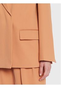 Calvin Klein Marynarka K20K205125 Pomarańczowy Regular Fit. Kolor: pomarańczowy. Materiał: syntetyk