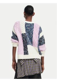 Desigual Sweter Edmonton 24WWJF19 Kolorowy Regular Fit. Materiał: syntetyk. Wzór: kolorowy #6