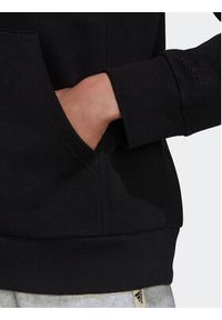 Adidas - adidas Bluza ALL SZN Fleece Full-Zip Hoodie HC8848 Czarny Regular Fit. Kolor: czarny. Materiał: bawełna
