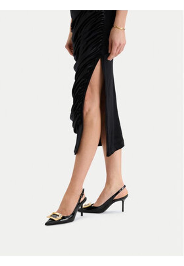 Eva Minge Czółenka SUN-V1560-48 Czarny. Kolor: czarny. Materiał: skóra, lakier