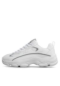 Fila Sneakersy Strada Lucid Wmn FFW0192.10004 Biały. Kolor: biały. Materiał: skóra