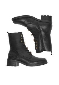 Rieker Trzewiki CEO-75432-00 Czarny. Kolor: czarny. Materiał: materiał #5