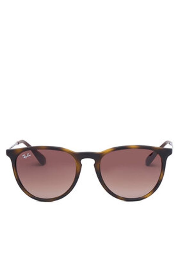 Ray-Ban Okulary przeciwsłoneczne Erika 0RB4171 865/13 Brązowy. Kolor: brązowy. Materiał: syntetyk