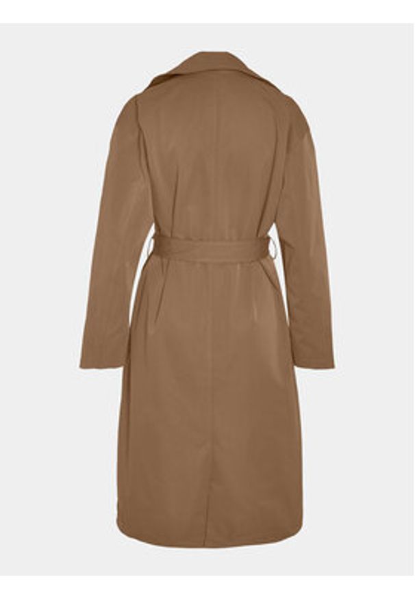 Noisy may - Noisy May Trencz Manya 27028990 Brązowy Regular Fit. Kolor: brązowy. Materiał: syntetyk