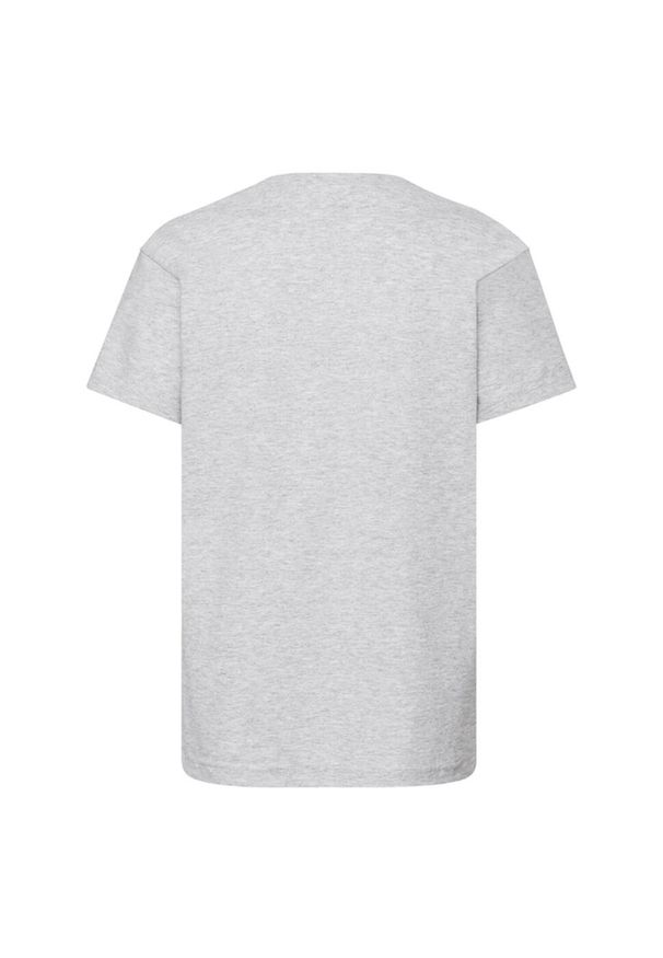 FRUIT OF THE LOOM - Oryginalna Koszulka Dla Dzieci. Kolor: szary. Sport: turystyka piesza