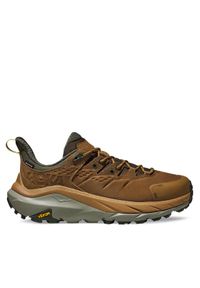 HOKA - Hoka Trekkingi Kaha 2 Low GTX GORE-TEX 1123190 Brązowy. Kolor: brązowy. Materiał: skóra, nubuk. Technologia: Gore-Tex. Sport: turystyka piesza