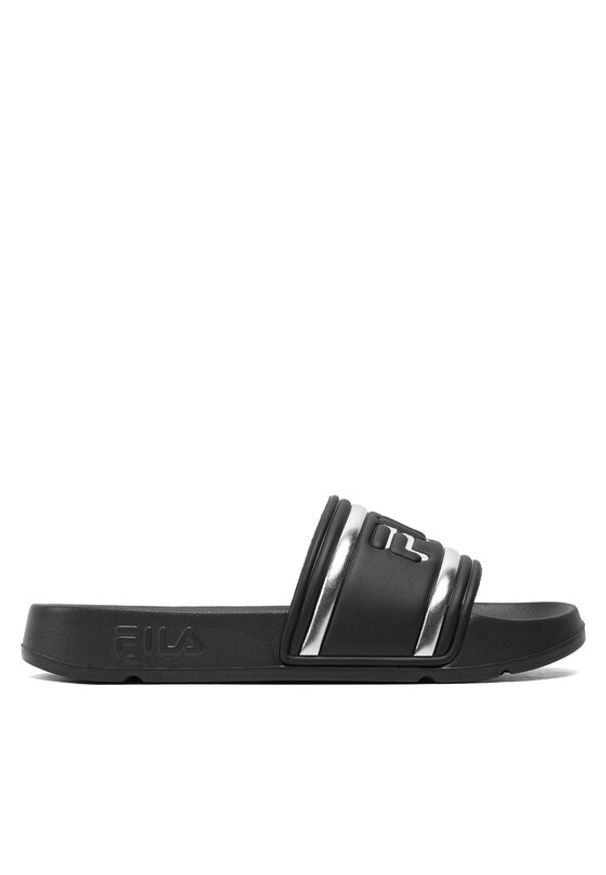 Fila Klapki Morro Bay Logo Slipper Wmn FFW0102 Czarny. Kolor: czarny. Materiał: syntetyk