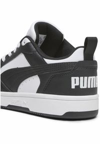 Puma - Młodzieżowe sneakersy Rebound V6 Lo PUMA White Black. Kolor: biały, czarny, wielokolorowy. Materiał: syntetyk, materiał