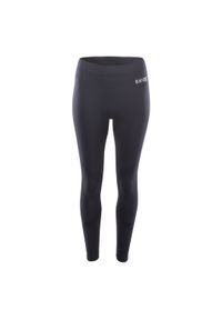 Hi-tec - Legginsy damskie termoaktywne Hi-Tec Lady Surim Bottom - czarne, Rozmiar L/XL. Kolor: czarny. Materiał: poliester, nylon, elastan, materiał #1