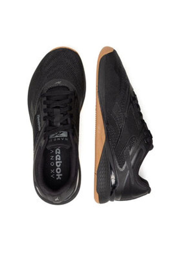 Reebok Buty na siłownię NANO X5 100209359 Czarny. Kolor: czarny. Materiał: materiał. Sport: fitness