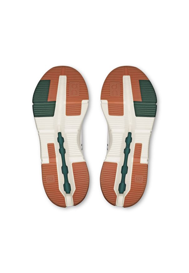 On - ON Cloudnova 2 Ivory | Olive Sneakersy męskie. Okazja: na co dzień. Kolor: biały. Materiał: materiał. Szerokość cholewki: normalna