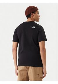 The North Face T-Shirt Mountain Line NF0A8GUX Czarny Regular Fit. Kolor: czarny. Materiał: bawełna #3