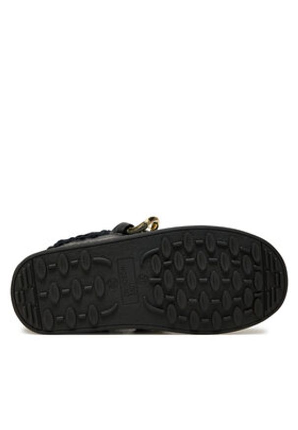 Love Moschino - LOVE MOSCHINO Śniegowce JA24322G0LISI000 Czarny. Kolor: czarny. Materiał: materiał