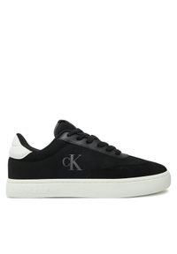 Calvin Klein Jeans Sneakersy Classic Cupsole Low Mix Mg YM0YM01169 Czarny. Kolor: czarny. Materiał: materiał #1