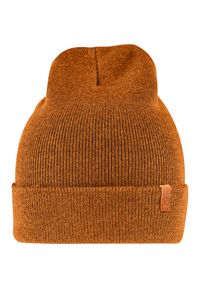 Fjällräven - Klasyczna Dzianinowa Czapka Fjall Raven Dorosłych. Kolor: pomarańczowy, wielokolorowy, żółty. Materiał: dzianina. Styl: klasyczny