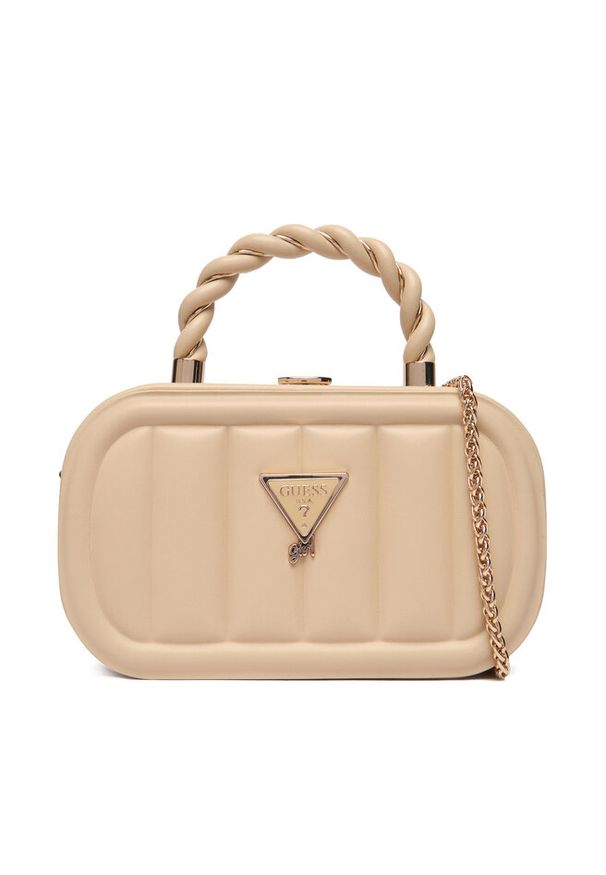 Torebka Guess. Kolor: beżowy