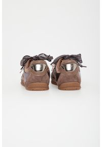 Pinko - Sneakersy damskie zamszowe PINKO. Materiał: zamsz #4