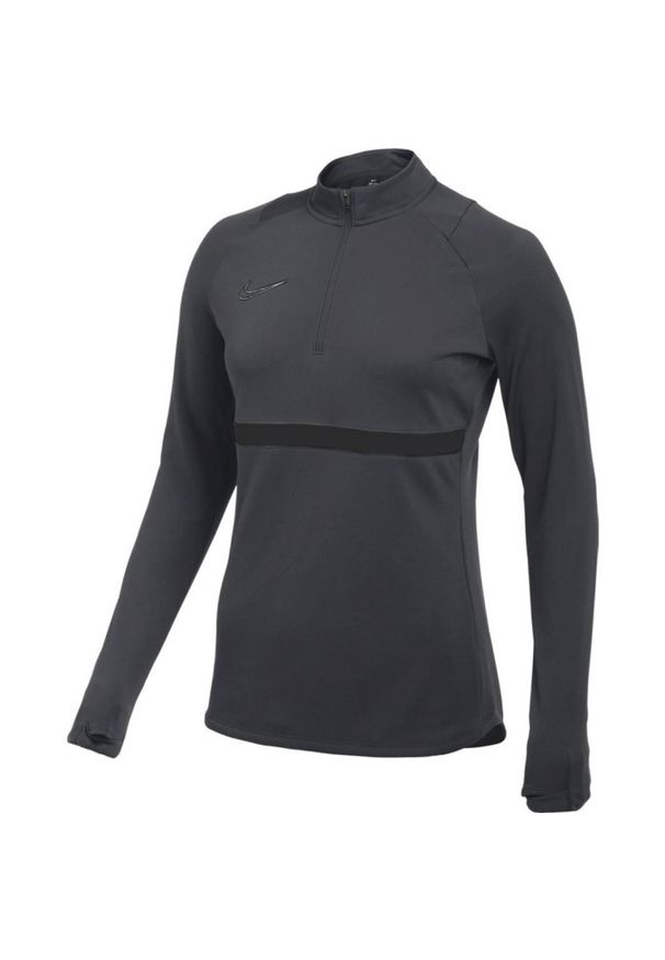 Nike - Damska Koszulka DF Academy 21 Drill Top. Kolor: szary