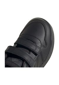 Adidas - Buty adidas Tensaur Jr S24048 brązowe czarne. Okazja: na uczelnię. Zapięcie: rzepy. Kolor: brązowy, czarny, wielokolorowy. Materiał: guma. Szerokość cholewki: normalna. Wzór: paski. Sezon: wiosna. Sport: bieganie #3