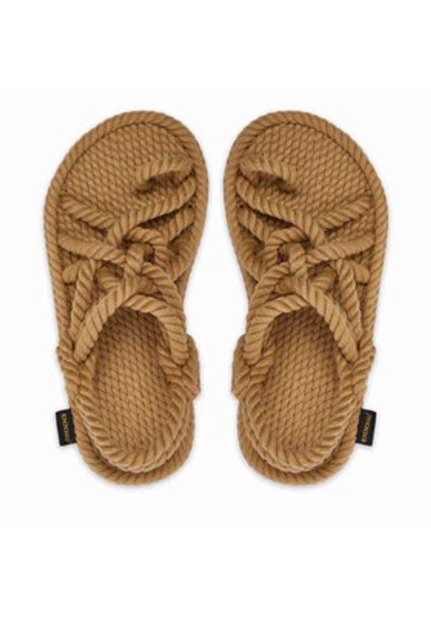 Bohonomad Espadryle Cape Point CPT.0012.WRS Beżowy. Kolor: beżowy. Materiał: materiał