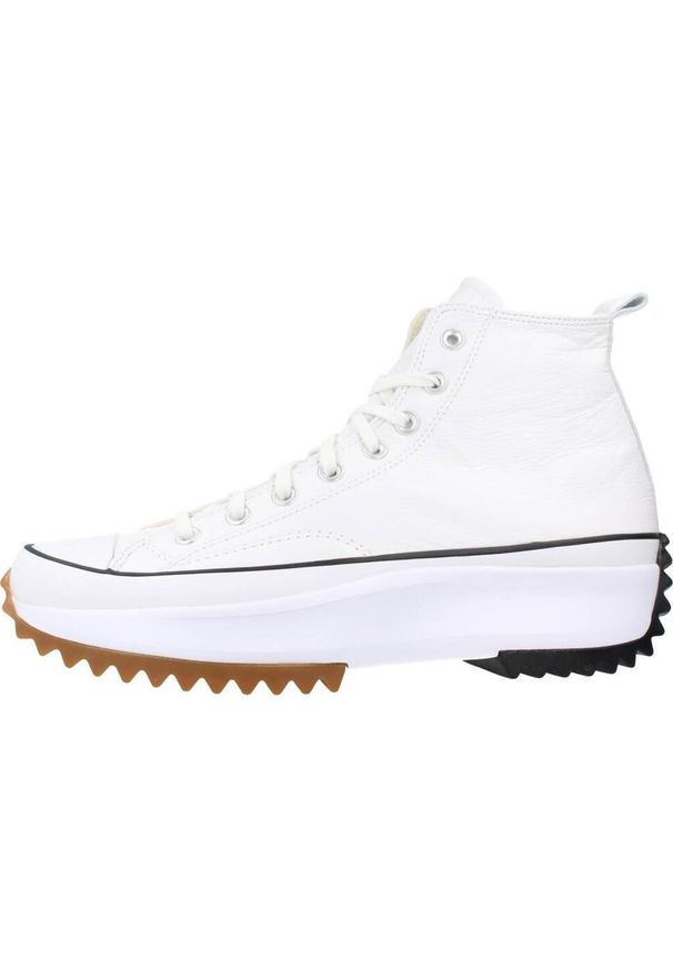 Buty Dorosły Converse Run Star Hike Platform biały. Kolor: biały. Obcas: na platformie. Sport: bieganie
