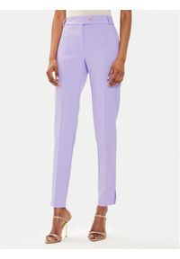 Rinascimento Spodnie materiałowe CFC0118281003 Fioletowy Regular Fit. Kolor: fioletowy. Materiał: syntetyk #1