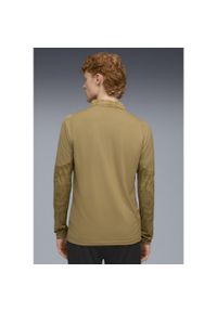 Puma - Męska bluza treningowa z zamkiem 1/4 RC Lens PUMA Matte Gold Black Beige. Kolor: czarny, beżowy, wielokolorowy
