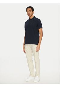 Calvin Klein Polo K10K114141 Granatowy Regular Fit. Typ kołnierza: polo. Kolor: niebieski. Materiał: bawełna #5