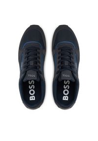 BOSS - Boss Sneakersy Kai 50529542 Granatowy. Kolor: niebieski. Materiał: materiał #5