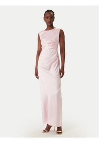 Rinascimento Sukienka wieczorowa CFC0127559003 Różowy Slim Fit. Kolor: różowy. Materiał: syntetyk. Styl: wizytowy #1