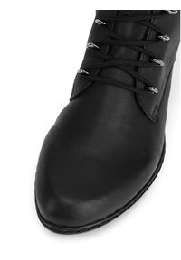 Rieker Trzewiki Y0700-01 Czarny. Kolor: czarny. Materiał: skóra #7