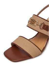 Nine West Sandały 2489-19 Beżowy. Kolor: beżowy. Materiał: materiał, syntetyk #5